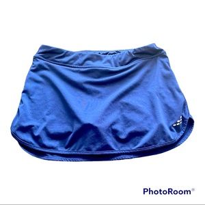 dark blue cheer skirt